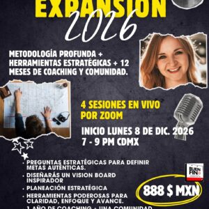 Taller Passión y Expansión 🎯 2026✨